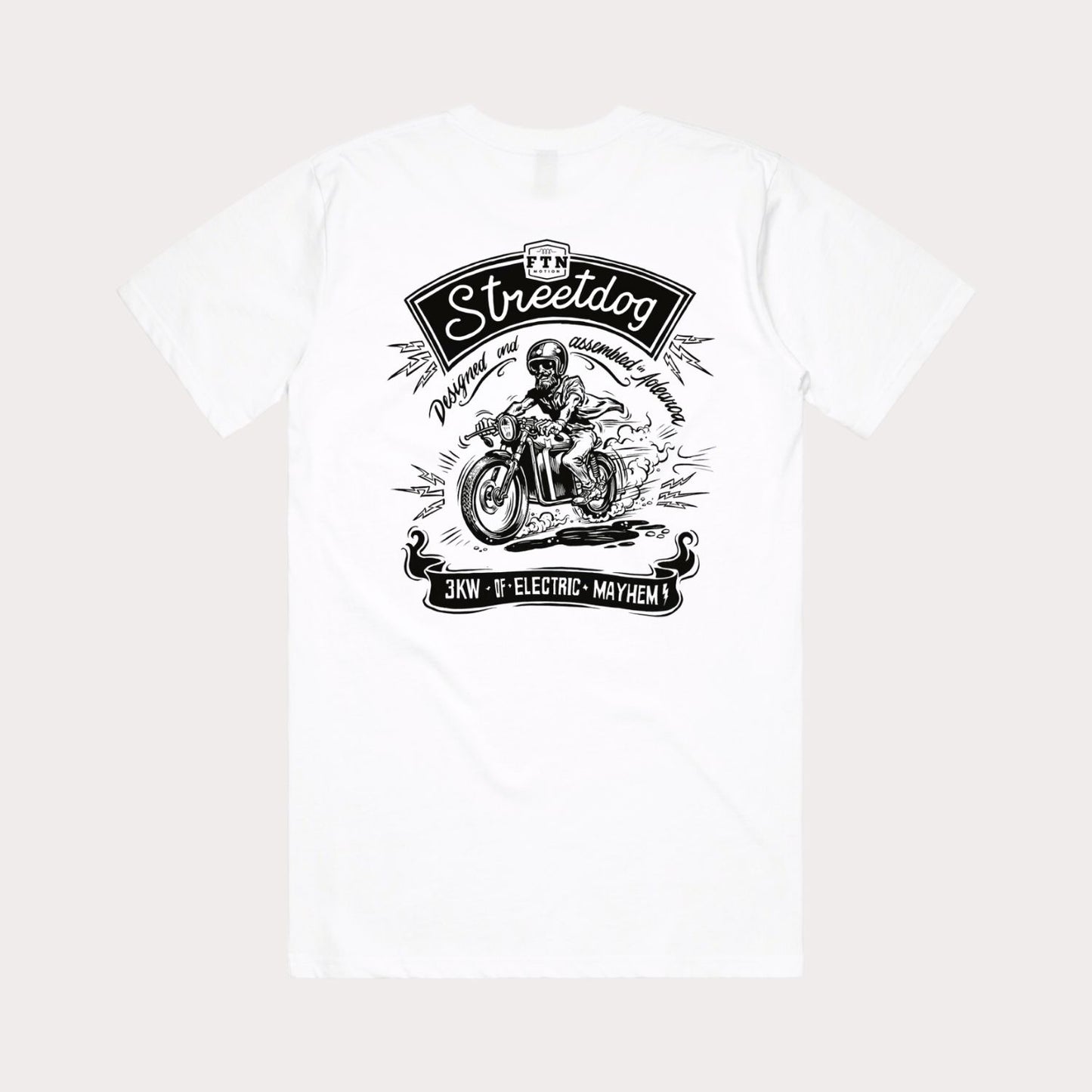 FTN Tee with Graphic - White